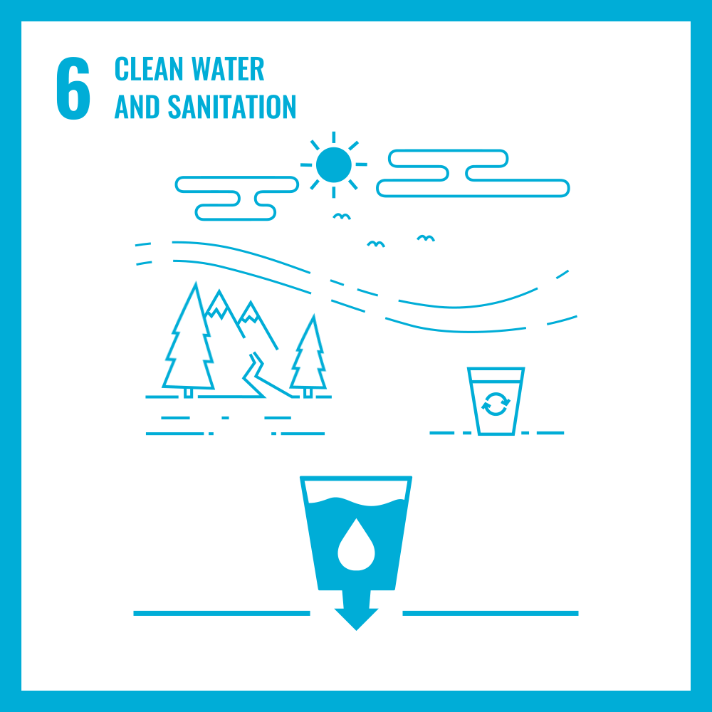 Clean Water and Sanitation icon large