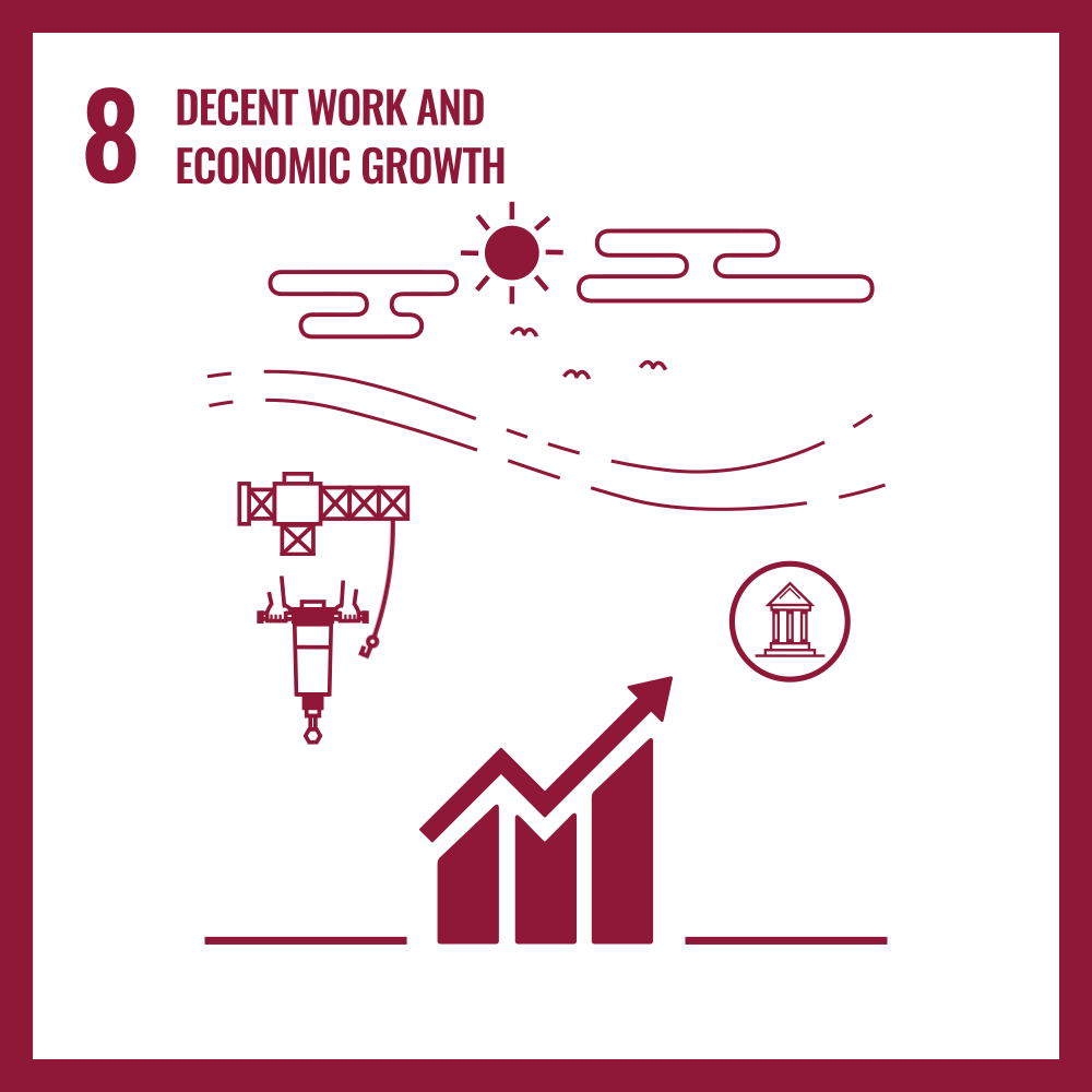 Decent Work and Economic Growth icon large